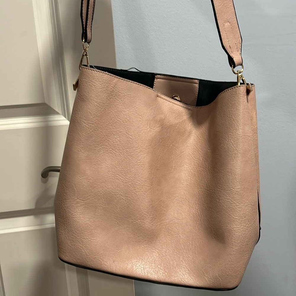 Pink/Tan Purse
